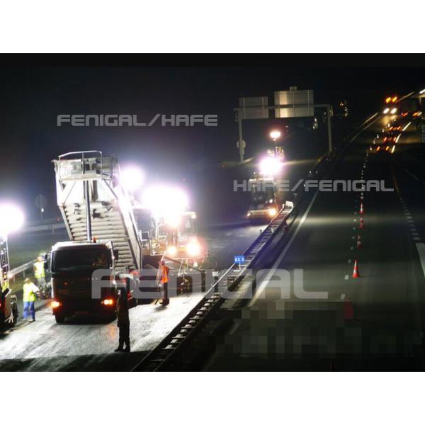 Glare Free Inflatable Lighting Balloon Mountable On Pavement Machine Vehicle