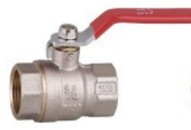 Cheap Chromed Brass 3/4 Inch F/F Ball Valve Max 16 Bar for sale
