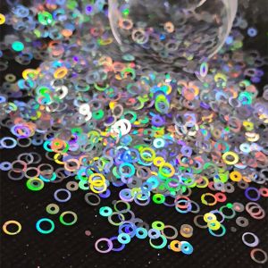 China Polyester Open Circle Holo Glitter The Ultimate Choice for OEM Needs on sale