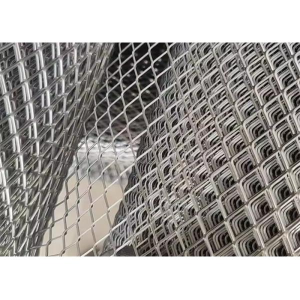 2.5mm Thickness Heavy Duty Expanded Metal Mesh For Security