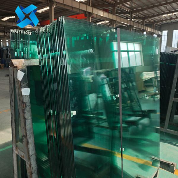 Quality Customized 12.38mm Transparent PVB Laminated Glass With Holes wholesale
