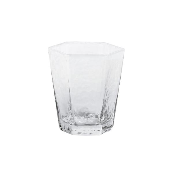 Quality Cadmium Free 250ml Clear Crystal Hexagon Glass Cups wholesale