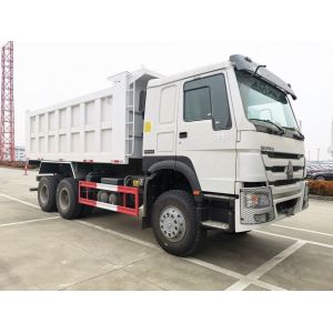 ZZ3257N3647A SINOTRUK 371HP Heavy Duty Dump Truck With ZF8118 Steering Euro 2