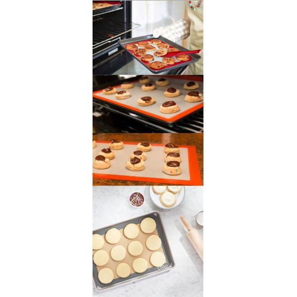 OEM High Temperature Silicone Kitchenware Silicone Baking Mat