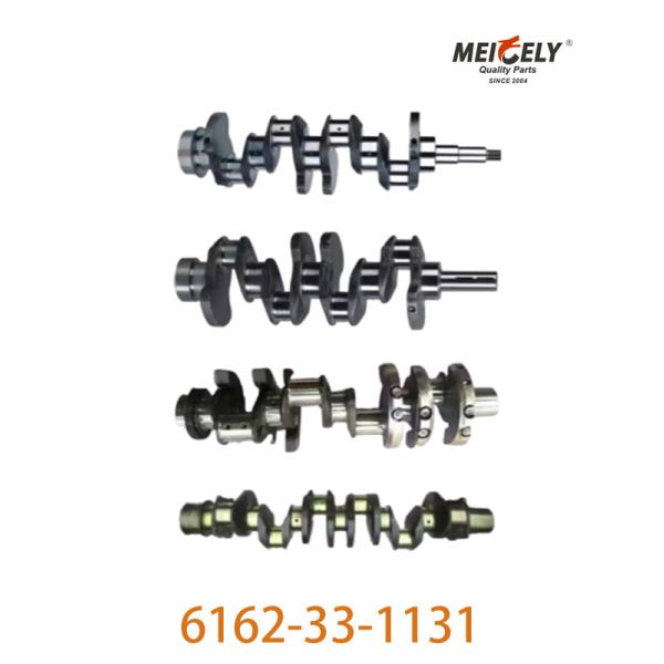 6D17 Crankshaft 6162-33-1131 For Mitsubishi Diesel Engine