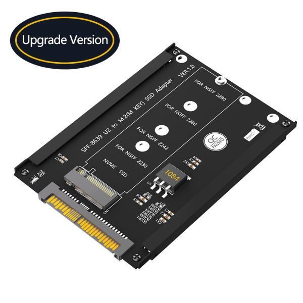 Quality M.2 NGFF key M SSD to SFF-8639 U.2 Adapter with Frame Bracket wholesale