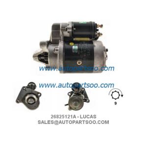 LRS162 LRS305 - LUCAS Starter Motor 12V 2.8KW 10T MOTORES DE ARRANQUE