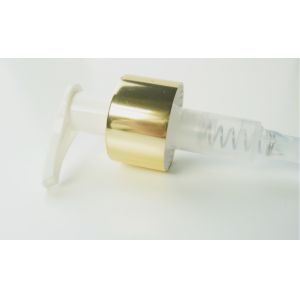 China Golden Soap Pump 28mm Left/Right Lock 1.8 Cc Lotion Shampoo Shower Gel Tubes Cheap Price PP Material Liquid on sale