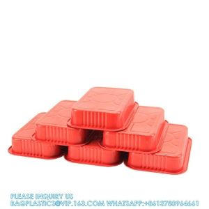 580ml/1.25LB., Sturdy Aluminum Foil Pans With Lids For Cooking, Baking,
