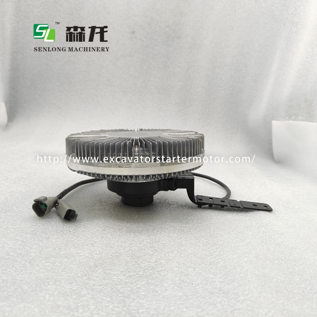 Komatsu Compatible Steel Construction Fan Drive Clutch with Bolt-On Installation and 6-Month Warranty