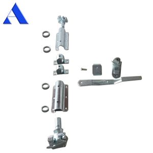 SCW49 Corner Casting Door Gear Locking System and Door Lock Set for Bottom Side