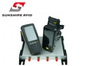 Professional UHF RFID Reader Handheld With WINCE6.0 System / 5 Meters Read Distance
