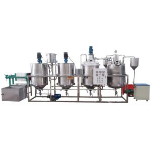 2500KG/D Automatic Oil Press Machine high capacity Edible Oil Refining Machine