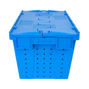 Foldable Collapsible Stackable Plastic Box for Storing and Packaging Fresh