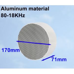 6w 6-inch Waterproof Ceiling Speaker Aluminum Material White Round Shape for