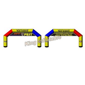 10m*5m Mix Color Large PVC Custom Inflatable Arch / Inflatable Advertising