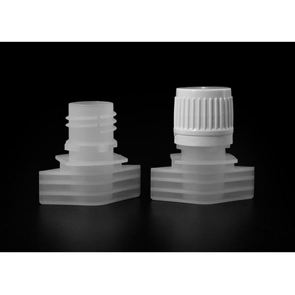 Quality Easy Open 13mm Screw PE Plastic Spout Caps For Doypack wholesale
