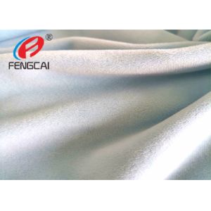 95% Polyester 5% Spandex Velvet Fabric Plain Dyed For Baby Clothes Super Soft