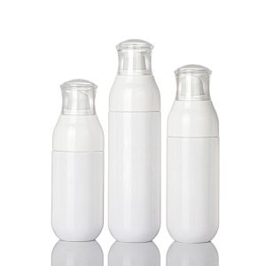 Empty Clear Round Mini Cosmetic Container Perfume Plastic Rose Gold Mist Spray