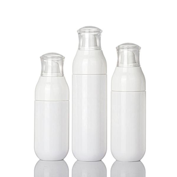 Empty Clear Round Mini Cosmetic Container Perfume Plastic Rose Gold Mist Spray