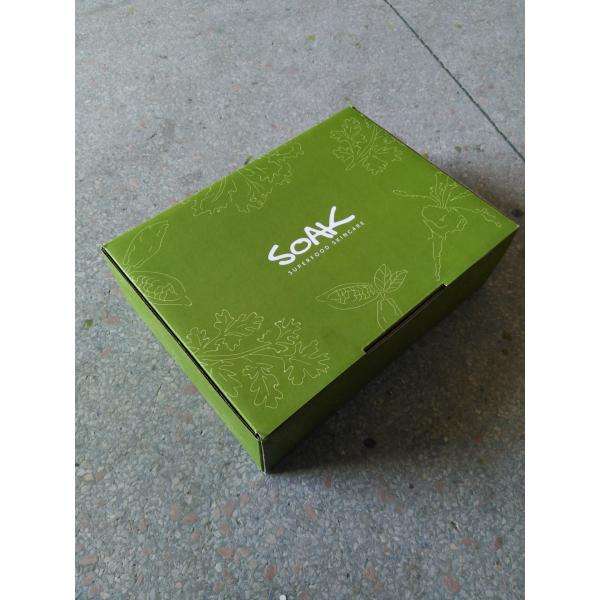 Hot sale customized corrugated box paper soap mailing box for transportation wholesale