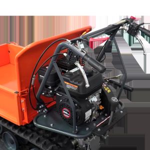 Cheap 10hp 500kg Tracked Dumper Mini Petrol Power Dumper Gasoline Engine for sale