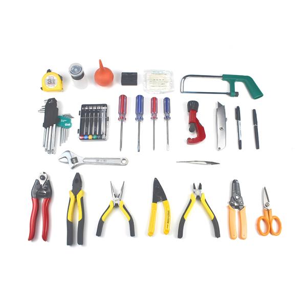 Heavy ABS Material OEM FTTH Assembly Fiber Optic Tool Kit for FTTA FTTB FTTH