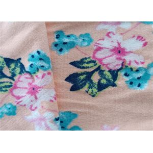Dty Printed Weft Knitted Fabric For Kidswear 95% Cotton 5% Spandex