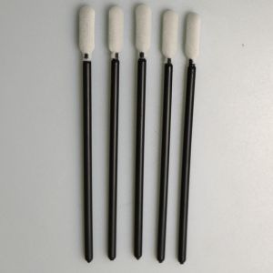 Dust Free Industrial PP Stick Cleanroom Sponge Q Tips Swab