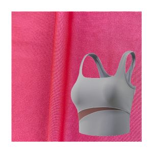 Breathable Anti-UV Nylon Spandex Yoga Lycra Fabric in Customized Color for