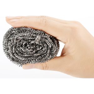 China Environmental Friendly Scouring Pad Stainless Steel , No Peculiar Smell Metal Pot Scrubbers on sale