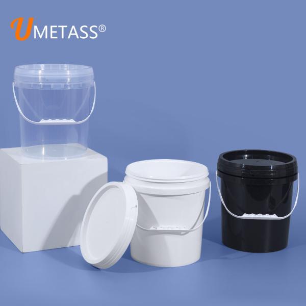 500ml 20L Food Grade Oil Ice Water Brew Plastic Paint Bucket with Custom Metal