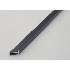 Mill Finish Anodizing Aluminium Decorative Profiles For Wine Cabinet Frame