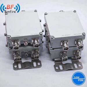300W Triplexer RF Diplexer with 4.3-10 Female Connector -112dbc 1920-2170 2300