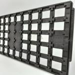 JEDEC Standard Custom Trays With Surface Resistance Stackable Design