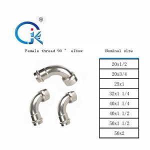 Cheap DVGW V Shape Inox Press Fittings Forged SS Plumbing Fittings for sale