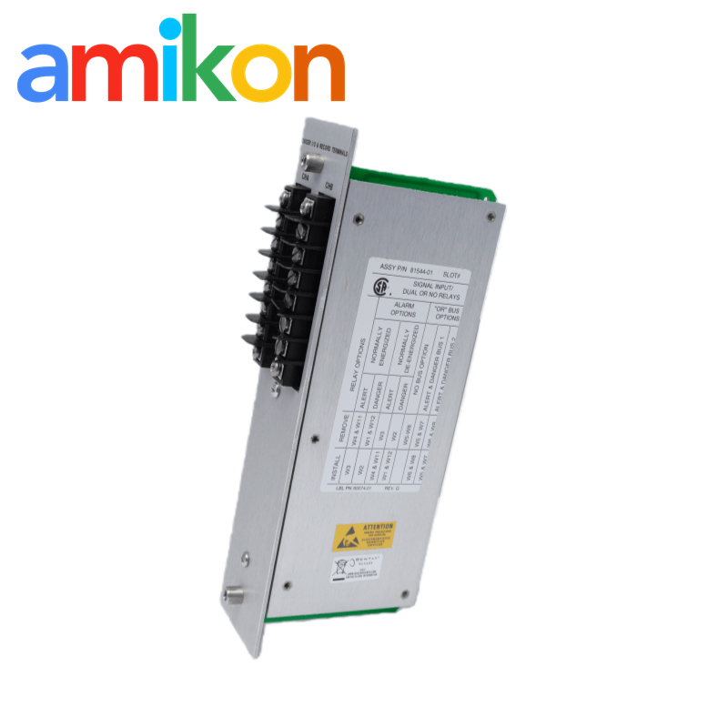 Bently Nevada 81544-01 3300 Series Signal Input Alarm Output Transducer Module