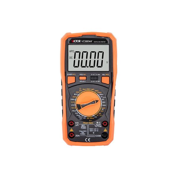 Quality 20MHz 20mF Manual Ranging Digital Multimeter Victor Vc9804a+ wholesale
