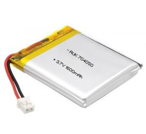 China Intelligent 1600mah Rechargeable LiPo Battery Lithium Polymer MSDS on sale