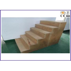 YUYANG ASTM Wood Toys Testing Equipment Tumble Steps For Wheeled Stand
