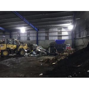 Garbage Shredder Double Shaft ShredderWaste Shredder Machine With CE Certificate