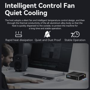 Intel Core i3 Series Mini Computer With DDR4 Linux And Support Dual Screen