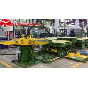 China 30mm Copper Coil Packaging Line LLDPE Welding Stacking Packaging Line on sale