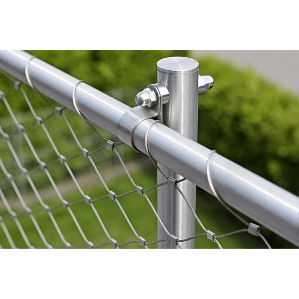 Quality Nonflammable Balustrade Safety Netting Stainless Steel Decorative Effect Vivid wholesale