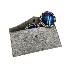 Unisex Felt Glasses Bag Custom Sunglasses Case Easy To Carry
