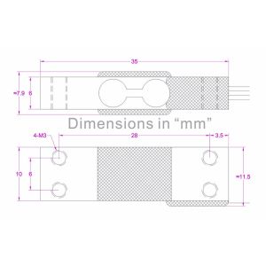 Light weight load sensor 10kg 5kg 2kg 1kg Micro load cell transducer