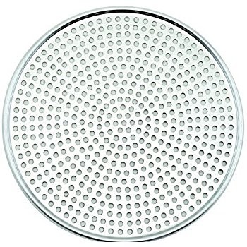 12 Inch Pizza Mesh Screen Perforated Aluminum Material Round Hole Anodic Oxide