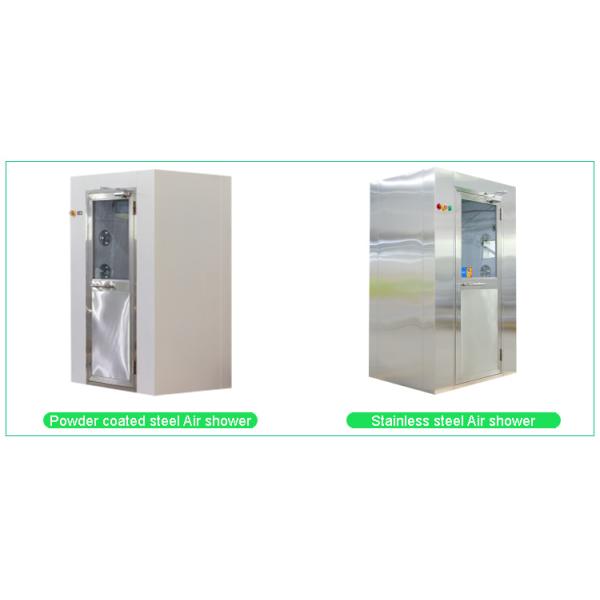 New Condition Stainless Steel Air Shower Room for 2-4 People with Dimensions 1290*2000*2050mm