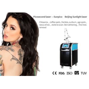 High - Tech Picosure Tattoo Removal Machine 755 Nm Handpiece For Skin Lifting