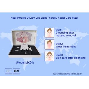 Cheap 4 Level LED Intensity Infrared Light Face Mask Home Beauty Device for sale